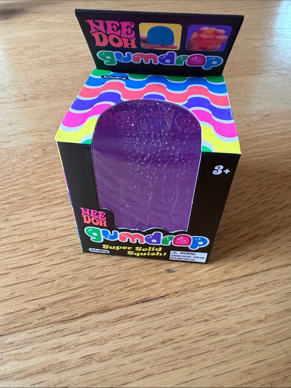 NEEDOH Gumdrop Super Solid Squishy - Purple